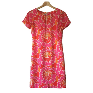 Banana Republic Floral retro dress. Size 0 P. EUC